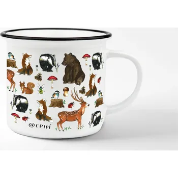 ePiPí Keramický hrnek 250 ml - Lesní zvířátka