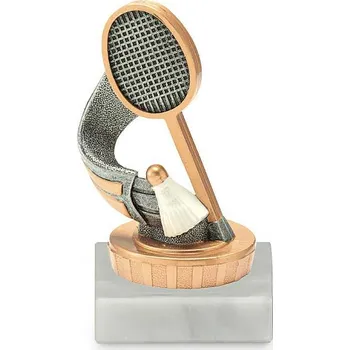 Sportovní soška badminton 8979
