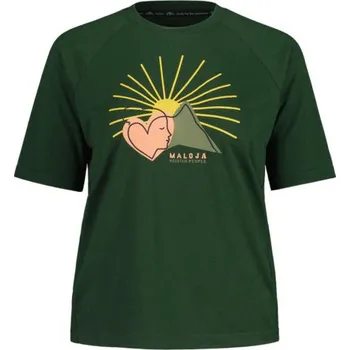 Dámské funkční tričko Maloja DAMBELM. - tmavě zelená XS