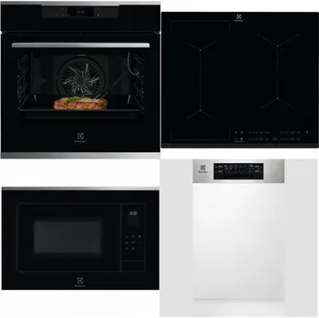 Set domácích spotřebičů ELECTROLUX KOEBP39X + ELECTROLUX EIV634 + ELECTROLUX LMS4253TMX + ELECTROLUX EEM43300IX