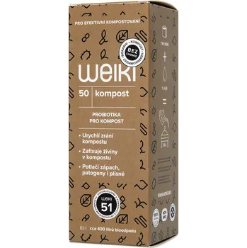 Urychlovač kompostu Weiki 50 probiotika pro kompost