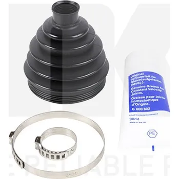 Manžeta ke kolu Sada měchů, hnací hřídel, , 3293F1, 46307060, 46307067, 46307555, 46307575, 46308672, 46308736, 46429633, 60813074, 71771164, 7761570, 82483204, NK, 522313