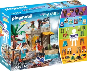 Stavebnice Playmobil Playmobil My Figures 70979 Ostrov pirátů