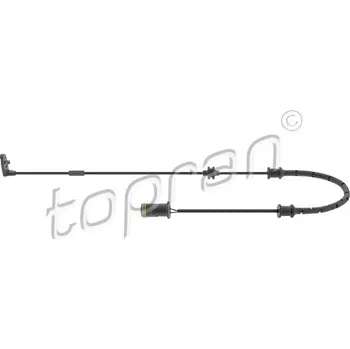 Přislušenství brzdového systému Senzor, opotřebení brzdového obložení, , 6238388, 90497051, TOPRAN, 203 972