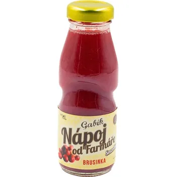 Limonáda Gabík - nápoj od farmáře Brusinka 200ml