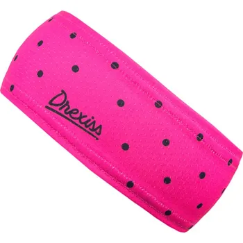 Čelenka Drexiss dětská čelenka ULTRALIGHT DOT - NEON PINK