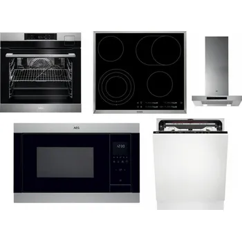 Set domácích spotřebičů AEG BSK792380M + AEG Mastery DirectTouch HK654070XB + AEG Mastery DBB5660HM + AEG Mastery MSB2547D-M + AEG FSE74707P