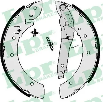 Brzdová čelist Sada brzdových čelistí, , 423814, 423815, 423833, 423834, 424151, 424154, 9404238338, LPR, 02840