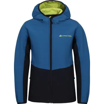 Dívčí bunda Dětská softshellová bunda ALPINE PRO CLOOMO, blue sapphire - 152-158