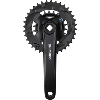 Shimano Altus FC-M315 175 mm bez krytu černé Klika na kolo Shimano Altus FC-M315 175 mm bez krytu černé