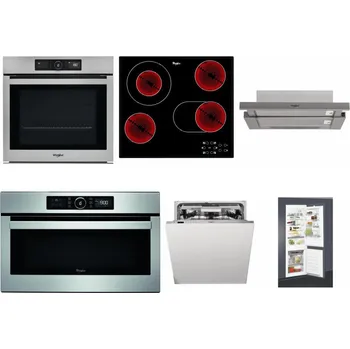 Set domácích spotřebičů WHIRLPOOL AKZ9 9480 IX + WHIRLPOOL AKT 8190/BA + WHIRLPOOL AKR 5390/1 IX + WHIRLPOOL ABSOLUTE AMW 730 IX + WHIRLPOOL WIO 3O540 PELG + WHIRLPOOL ART 65031