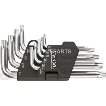 Nářadí pro automobil Sada klíčů STAR penta TS10-50, 9 ks, , TOPEX, 35D950