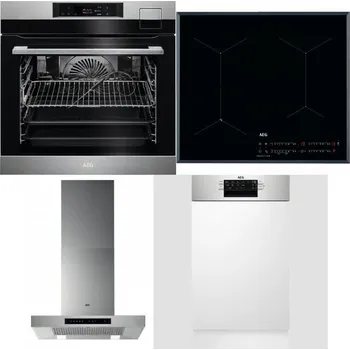 Set domácích spotřebičů AEG BSK792380M + AEG Mastery SenseFry IAE64431FB + AEG Mastery DBB5660HM + AEG Mastery MaxiFlex FEE73517PM