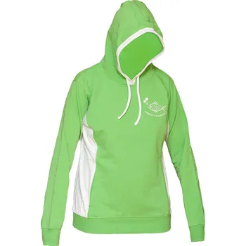 Rybářské oblečení Dámská mikina Nachytame.cz L – mikina s kapucí a výšivkou loga