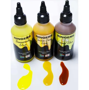Návnadové aroma RINGERBAITS LTD Ringers - Caramel FX Glaze 100ml + Kód na slevu 10%: SLEVA10
