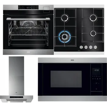 Set domácích spotřebičů AEG BSK792380M + AEG Mastery SpeedBurner HKB64420NB + AEG Mastery DBB5660HM + AEG Mastery MSB2547D-M
