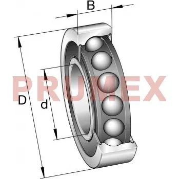FAG HCS 7011-E-T-P4S-UL kuličkové ložisko s kosoúhlým stykem