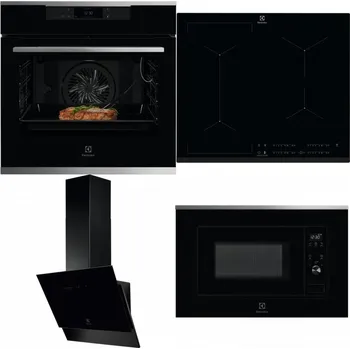 Set domácích spotřebičů ELECTROLUX KOEBP39X + ELECTROLUX EIV634 + ELECTROLUX LFV616K + ELECTROLUX LMS2203EMX