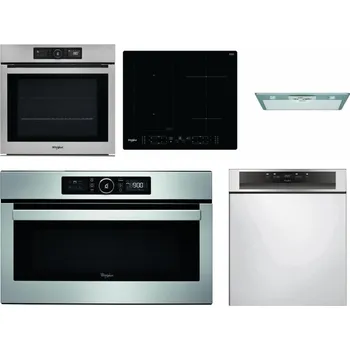 Set domácích spotřebičů WHIRLPOOL AKZ9 9480 IX + WHIRLPOOL WL B8160 NE + WHIRLPOOL AKR 650/1 IX + WHIRLPOOL ABSOLUTE AMW 730 IX + WHIRLPOOL WBC 3C34 PF X