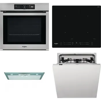 Set domácích spotřebičů WHIRLPOOL AKZ9 9480 IX + WHIRLPOOL WL S7260 NE + WHIRLPOOL AKR 650/1 IX + WHIRLPOOL WIC 3C33 PFE