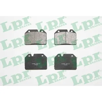 Brzdová destička Sada brzdových destiček, kotoučová brzda, , 424553, 425013, 425014, LPR, 05P123