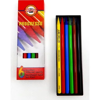 Pastelka Koh-i-noor Progresso Pastelky 8755/6 PROGRESSO dlouhé 321154