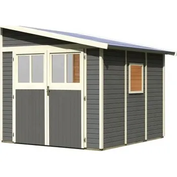 Zahrada dřevěný domek KARIBU BOMLITZ 3 (8885) terragrau