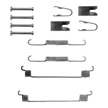 Přislušenství brzdového systému Sada příslušenství, brzdové čelisti, , 7550789, 77362284, METELLI, 9119