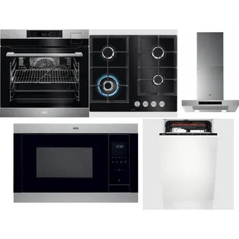 Set domácích spotřebičů AEG BSK792380M + AEG Mastery SpeedBurner HKB64420NB + AEG Mastery DBB5660HM + AEG Mastery MSB2547D-M + AEG Mastery MaxiFlex FSE73507P