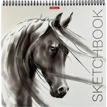 Erich Krause Skicák kroužkový Sketchbook (120g/m2, 40listů) 30x30cm