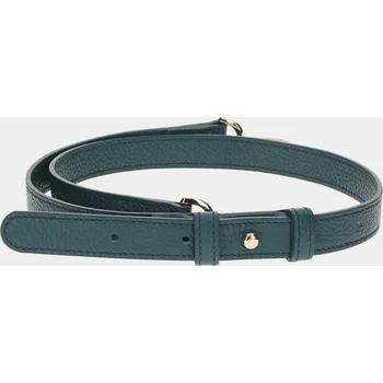 Kabelka Řemen Fancy petrolejová/zlato