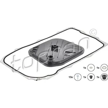 Hydraulický filtr Sada hydraulického filtru, automatická převodovka, , 0CM301519, TOPRAN, 116 161