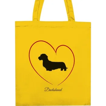 Nákupní taška unisex s potiskem Jezevčík_Dachshund