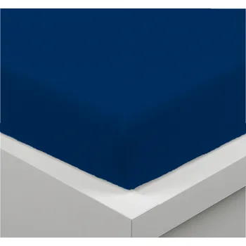 Prostěradlo Froté prostěradlo tmavě modré: 90x200cm