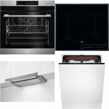 Set domácích spotřebičů AEG BSK782380M + AEG Mastery SenseFry IAE64431FB + AEG DPE5660M + AEG Mastery MaxiFlex FSB53927Z