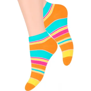 Dámské ponožky Dámské kotníkové ponožky vzor 052/102 STEVEN