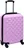 vidaXL Skořepinový kufr na kolečkách 47 cm, růžový