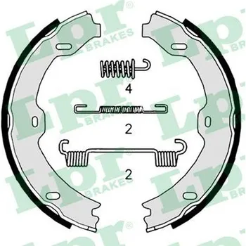 Brzdová čelist Sada brzdových čelistí, parkovací brzda, , 2304200312, 2304200320, 2404200012, A2304200320, LPR, 09020K
