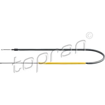 Lanko parkovací brzdy Tažné lanko, parkovací brzda, , 4745K3, E074063, TOPRAN, 721 652