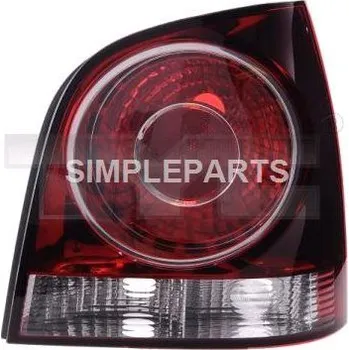 Zadní světlomet Zadní světlo | levé, , 6Q6945095AB, 6Q6945095M, 6Q6945095P, ECAR, 952787-E