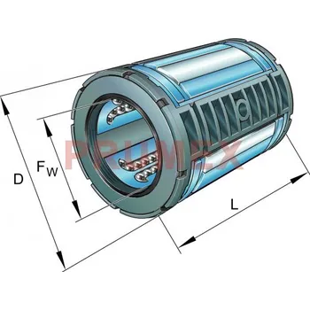 INA KS 40-PP lineární kuličkové ložisko