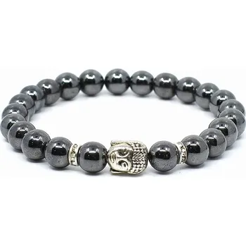 Náramek Mijabijoux Náramek z minerálu hematit MB00243