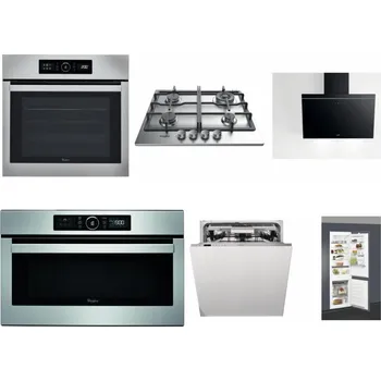 Set domácích spotřebičů WHIRLPOOL ABSOLUTE AKZ9 6230 IX + WHIRLPOOL TKRL 661 IX EU + WHIRLPOOL AKR 62F LT K + WHIRLPOOL ABSOLUTE AMW 730 IX + WHIRLPOOL WIO 3T133 PLE + WHIRLPOOL ART 66112