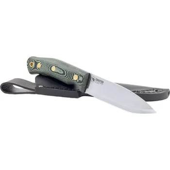 lovecký nůž Casström No.10 Švédský lesní nůž, pevný nůž s pouzdrem, micarta 13103
