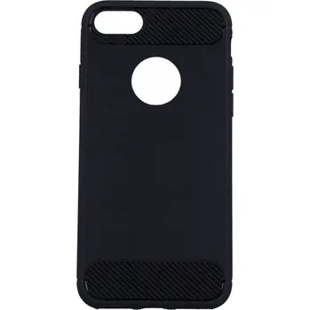 Pouzdro na mobilní telefon Kryt iPhone 8 silikon černý (obal neboli pouzdro na iPhone 8)