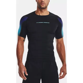 Pánské tričko Pánské funkční tričko Under Armour UA HG Armour Novelty SS-BLK - černé Velikost: XL