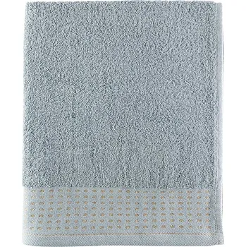 Ručník MISS LUCY Ručník FELIPE 50 x 90 cm, 100% bavlna, šedomodrý