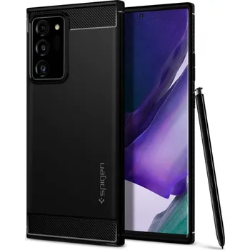 Telefonní příslušenství Spigen Rugged Armor pro Samsung Galaxy Note 20 Ultra Matte Black