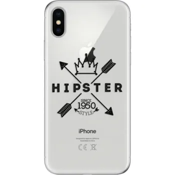 Pouzdro na mobilní telefon Odolné silikonové pouzdro iSaprio - Hipster Style 02 - iPhone X