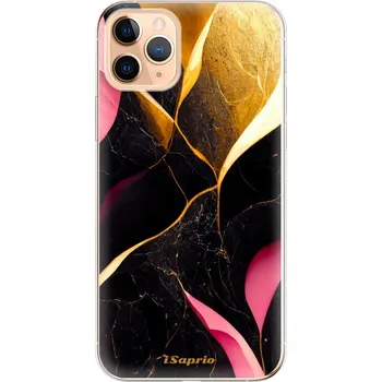 Pouzdro na mobilní telefon Odolné silikonové pouzdro iSaprio - Gold Pink Marble - iPhone 11 Pro Max